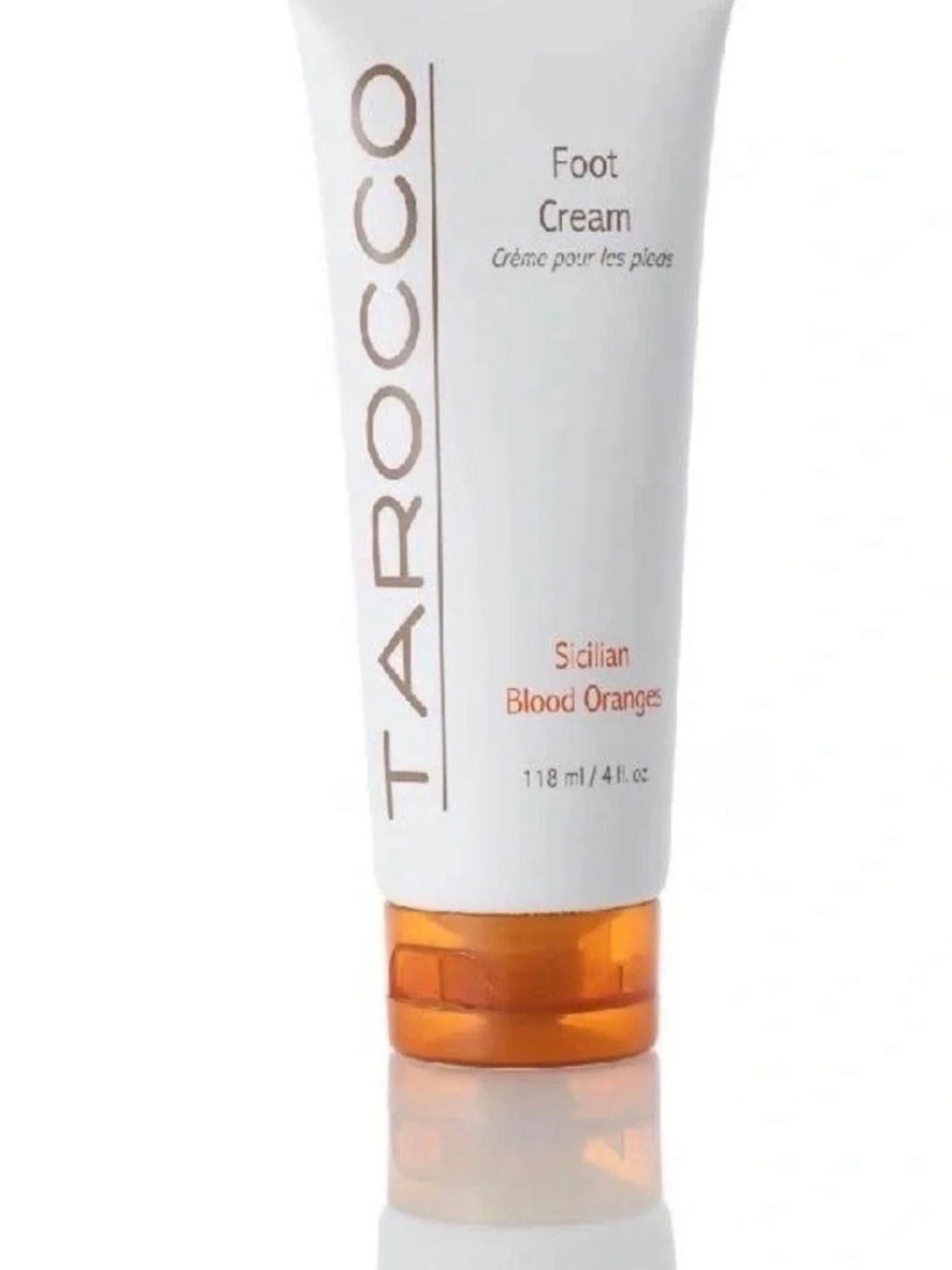 Tarocco Sicilian Blood Oranges Foot Cream - White & Orange